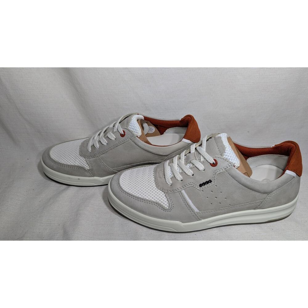 ECCO Jack Leather Mesh Sneaker Unisex Sneakers Womens 8-8.5 Mens 5-5.5 Wild Dove